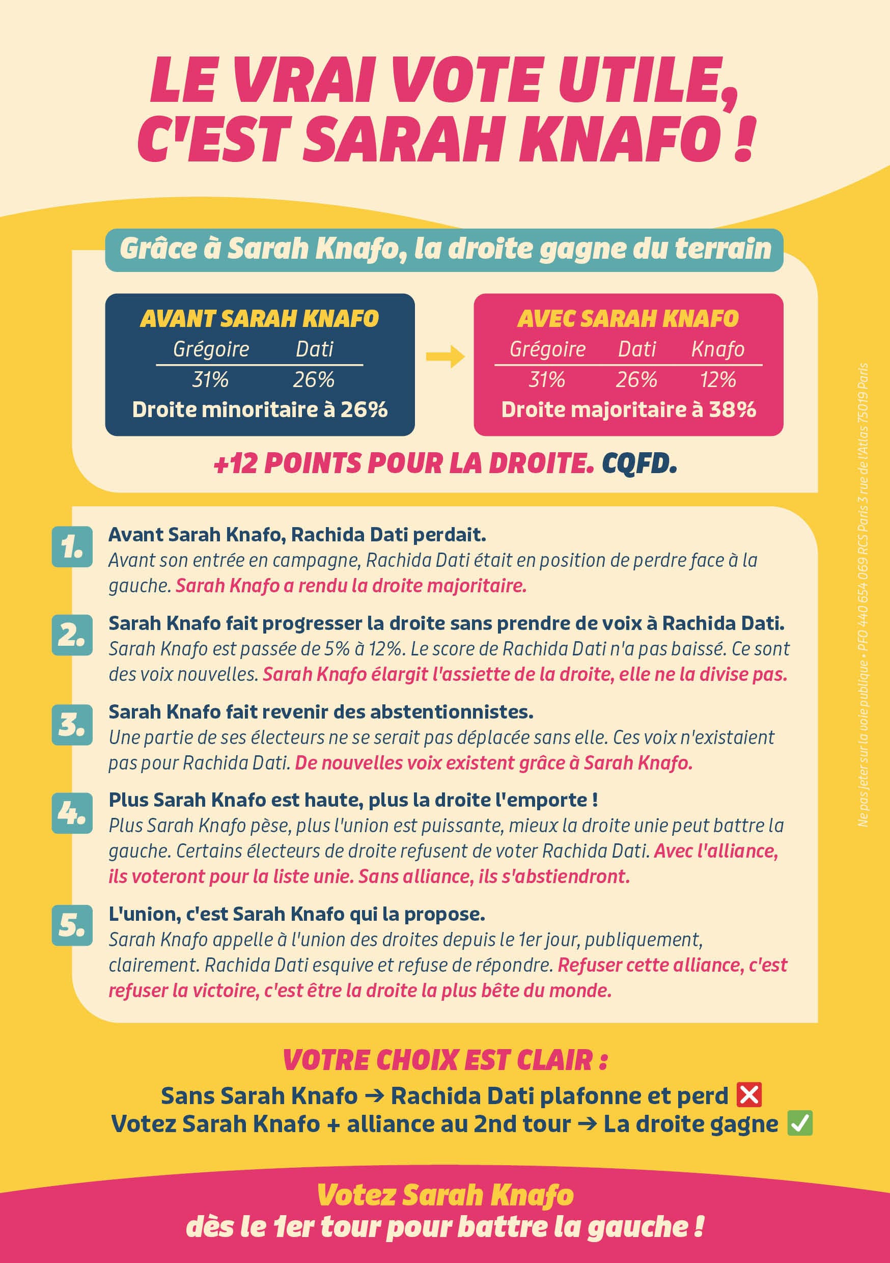 Tract Vote utile verso